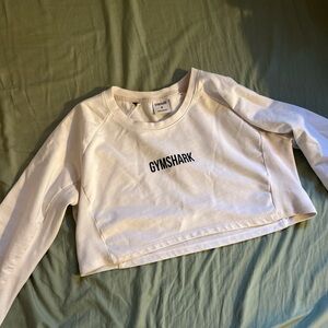 Gymshark Cream Crewneck Top